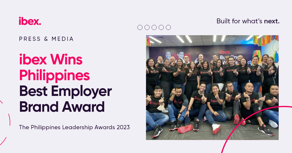 ibex Wins Philippines Best Employer Brand Award