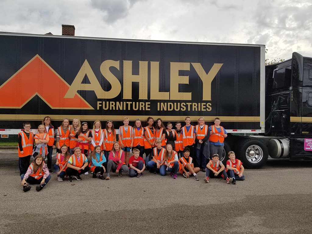 Ashley Furniture Invites Over 800 Middle School Students