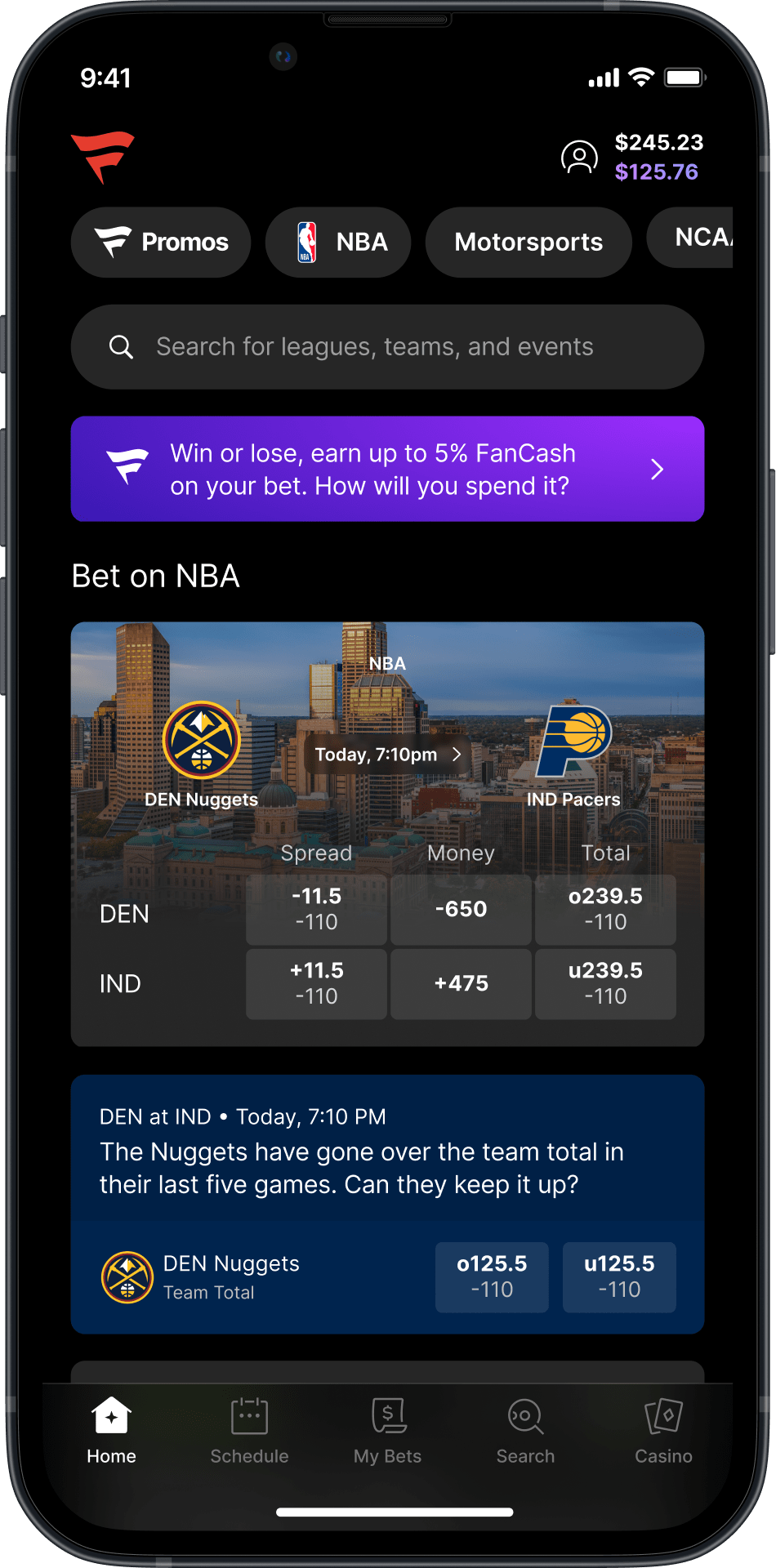 Fanatics Sportsbook Launches Today in Indiana