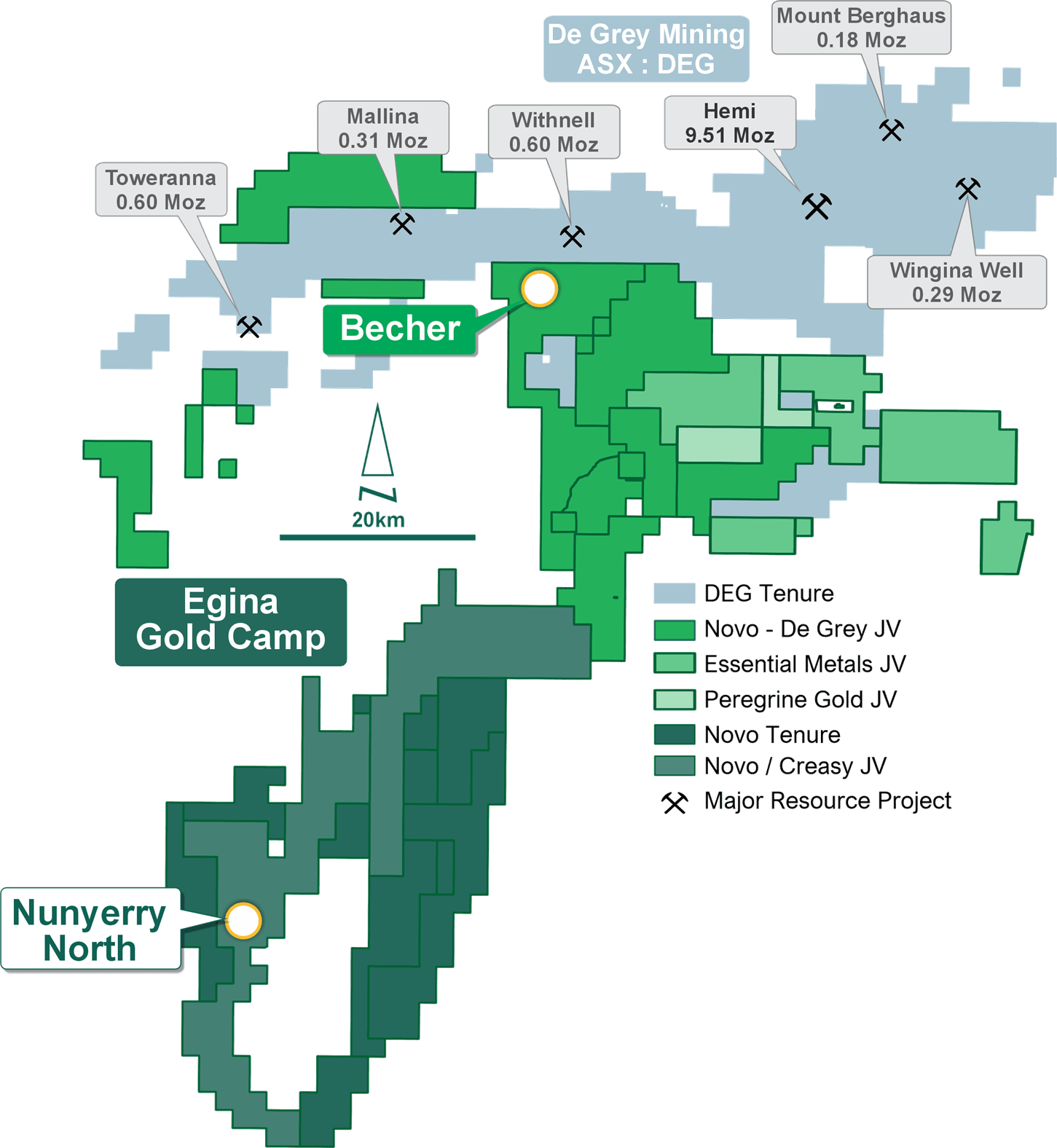 Maiden Drill Program Commences at Nunyerry North
