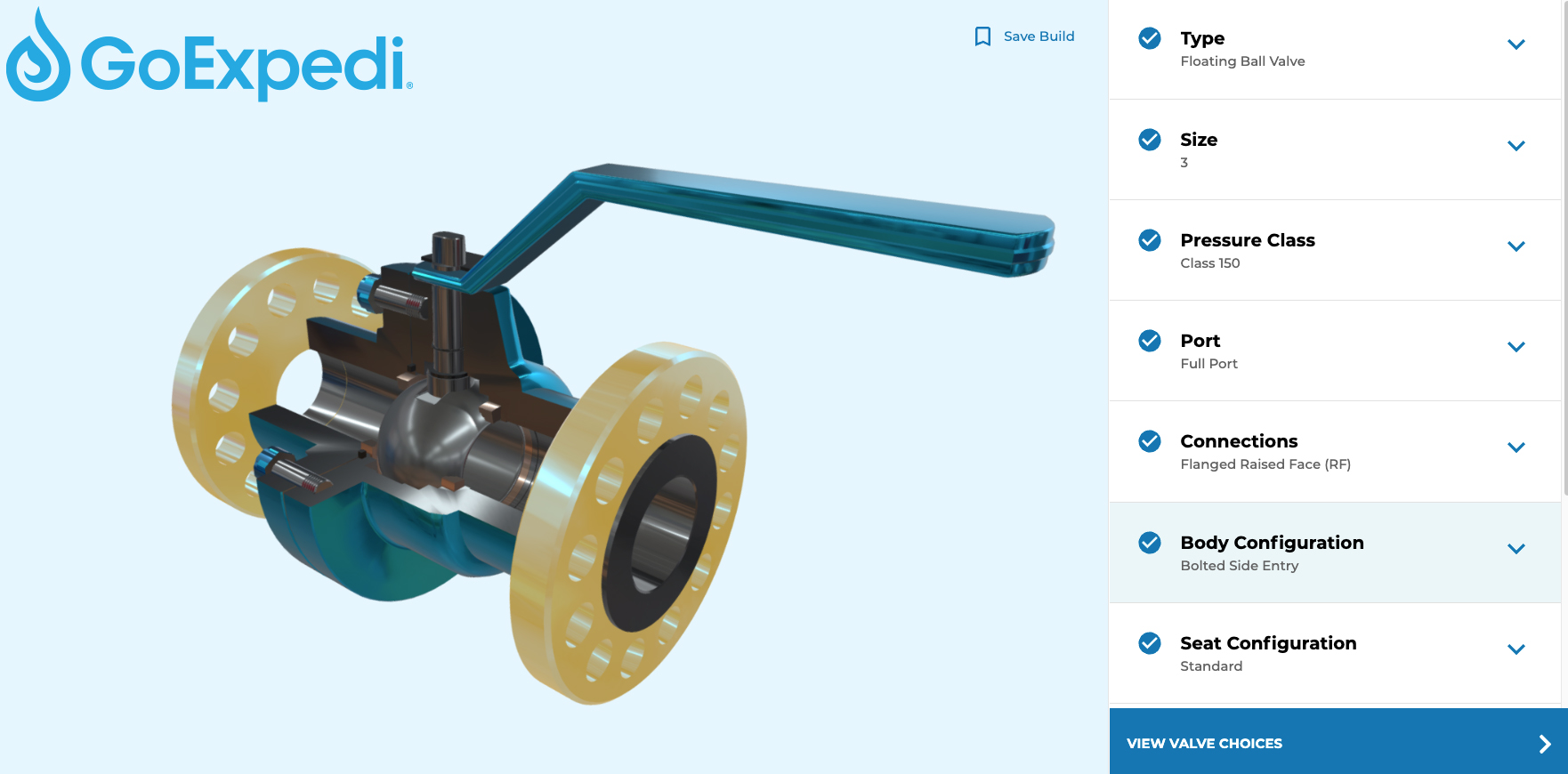 GoExpedi Launches New Valve Configurator Technology