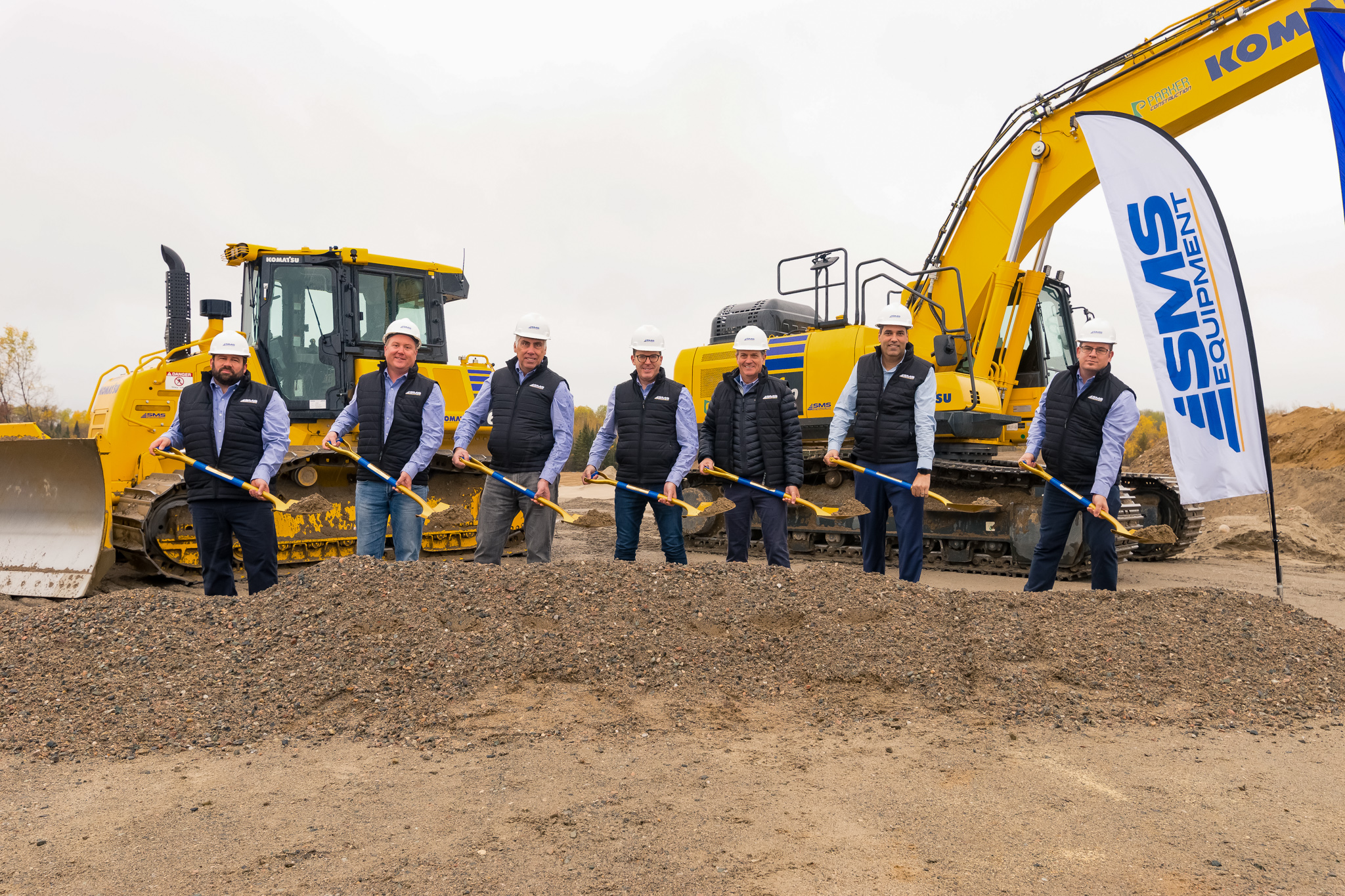 SMS Equipment Breaks Ground on 30M Expansion in Northern