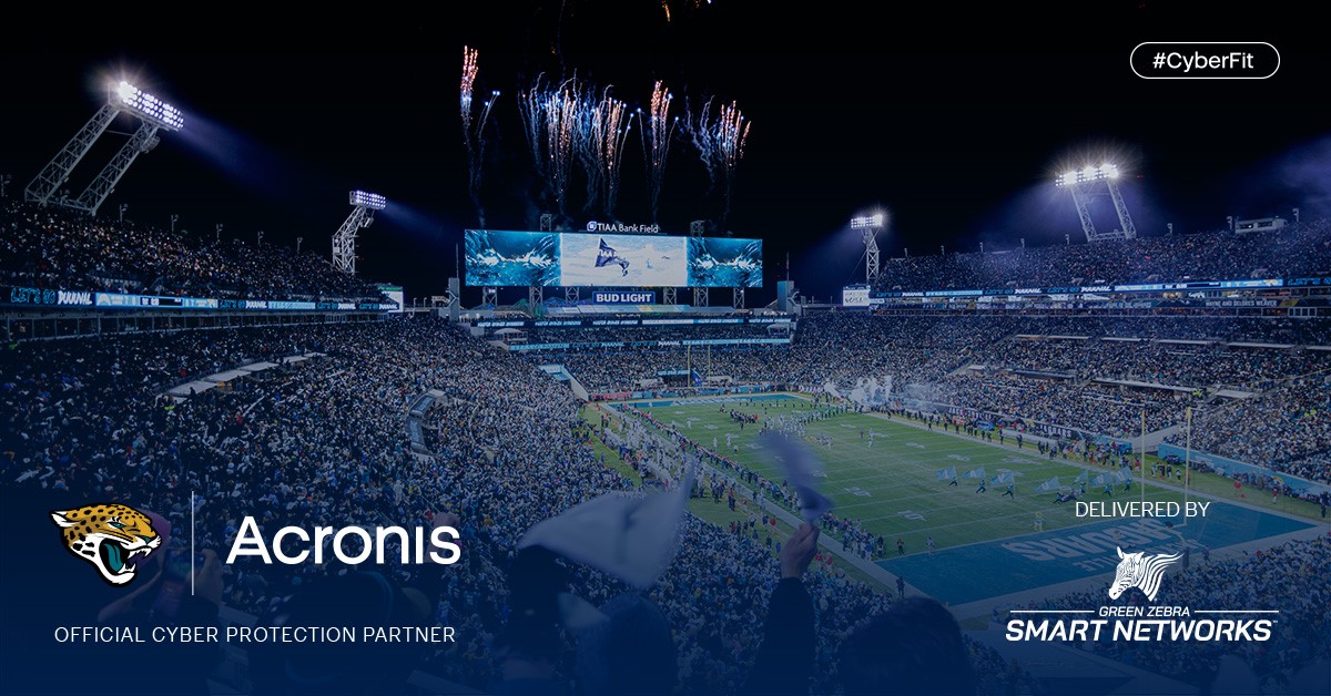 Jacksonville Jaguars Green Zebra as New Acronis