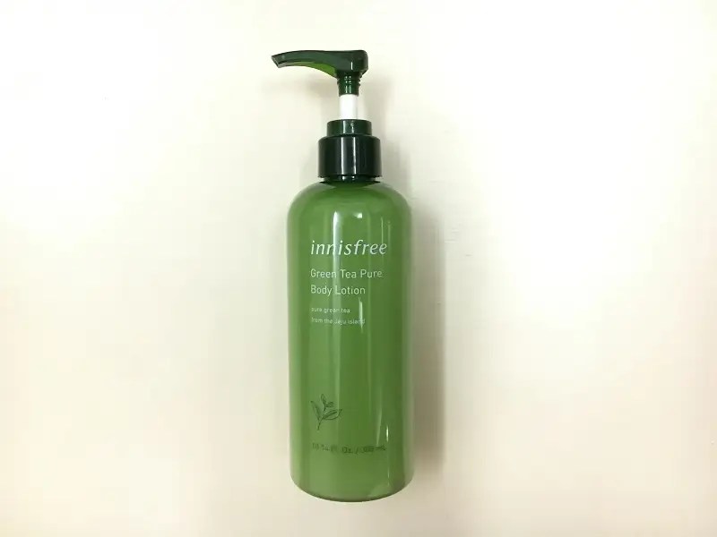 Innisfree Green Tea Pure Body Lotion LilyMintMe
