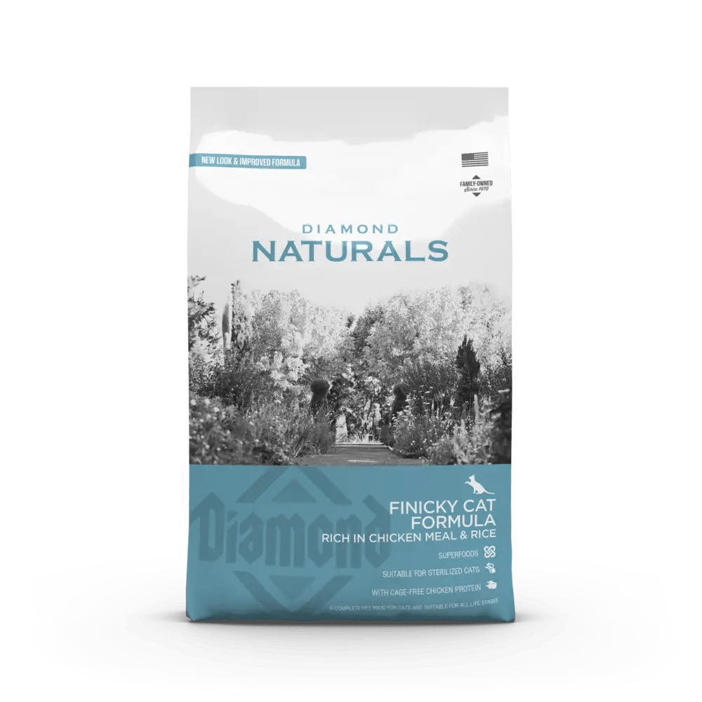 Diamond Naturals Finicky Chicken & Rice Formula Dry Cat Food (2 Sizes