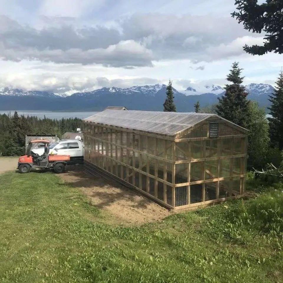 A Beautiful Greenhouse in Alaska Living My Alaska