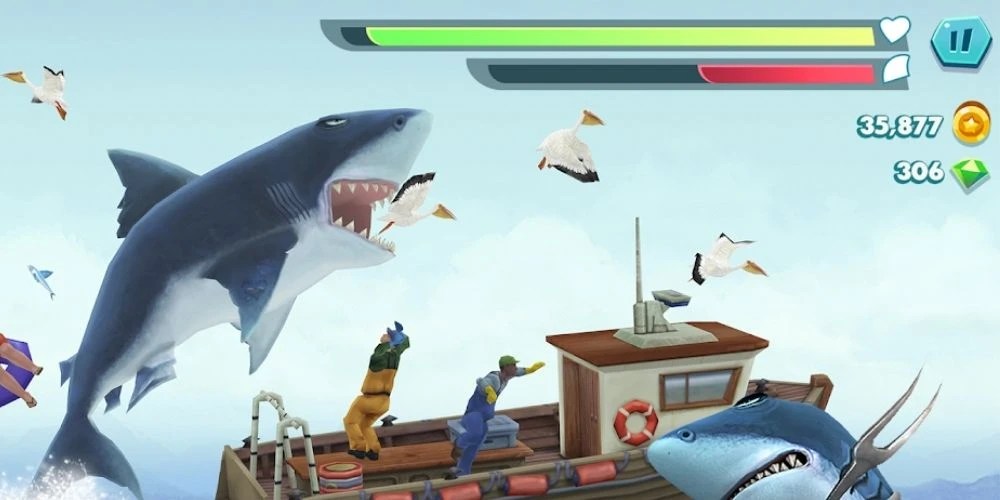 Game Hiu Offline Terbaik Android (Hungry Shark) 2021 (TOP 5)
