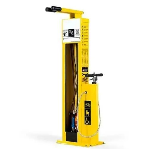 Public Bike Repair Stand & Pump Turvec