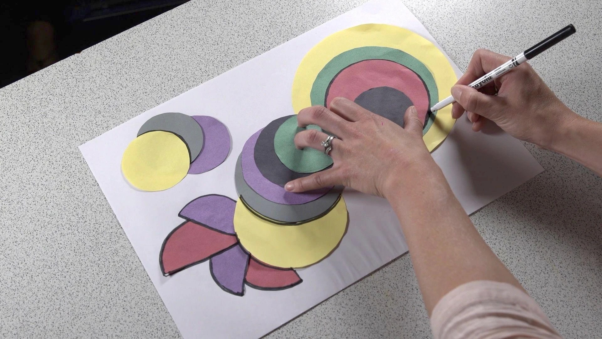 KS1 Year 1 Art & Design Shape Abstract Compositions Kapow Primary