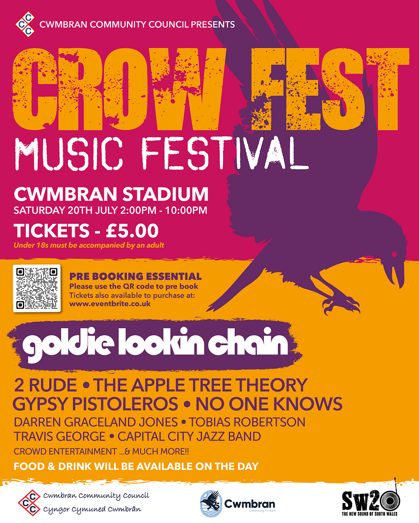 Cwmbran Music Festival ‘Crow Fest’ Cwmbran Community Council