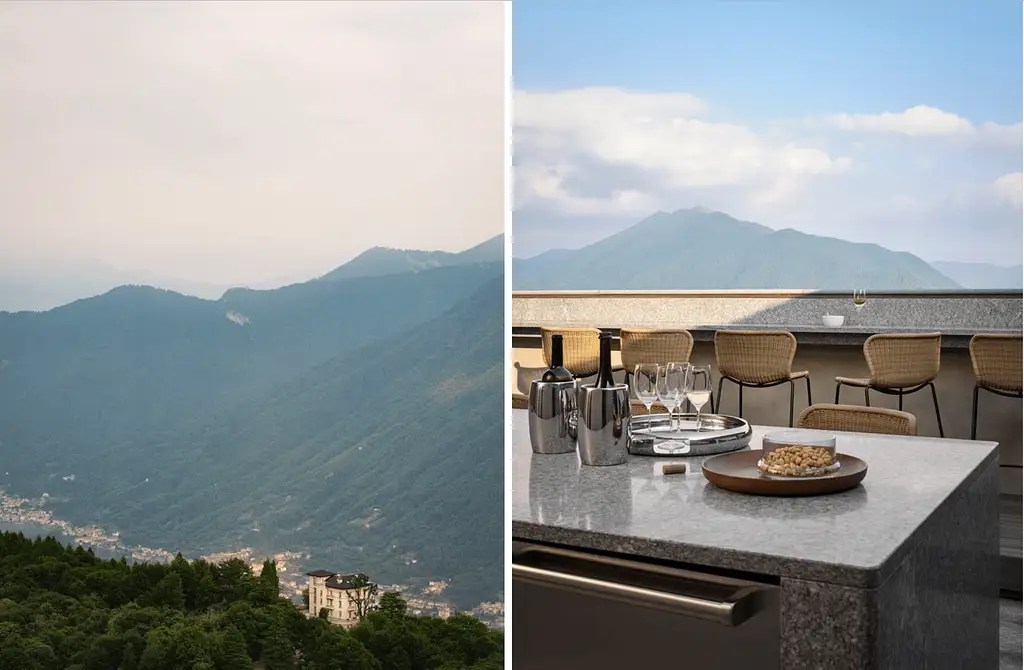 Spectacular Hilltop Design Estate, Lake Como, Italy Icon Private