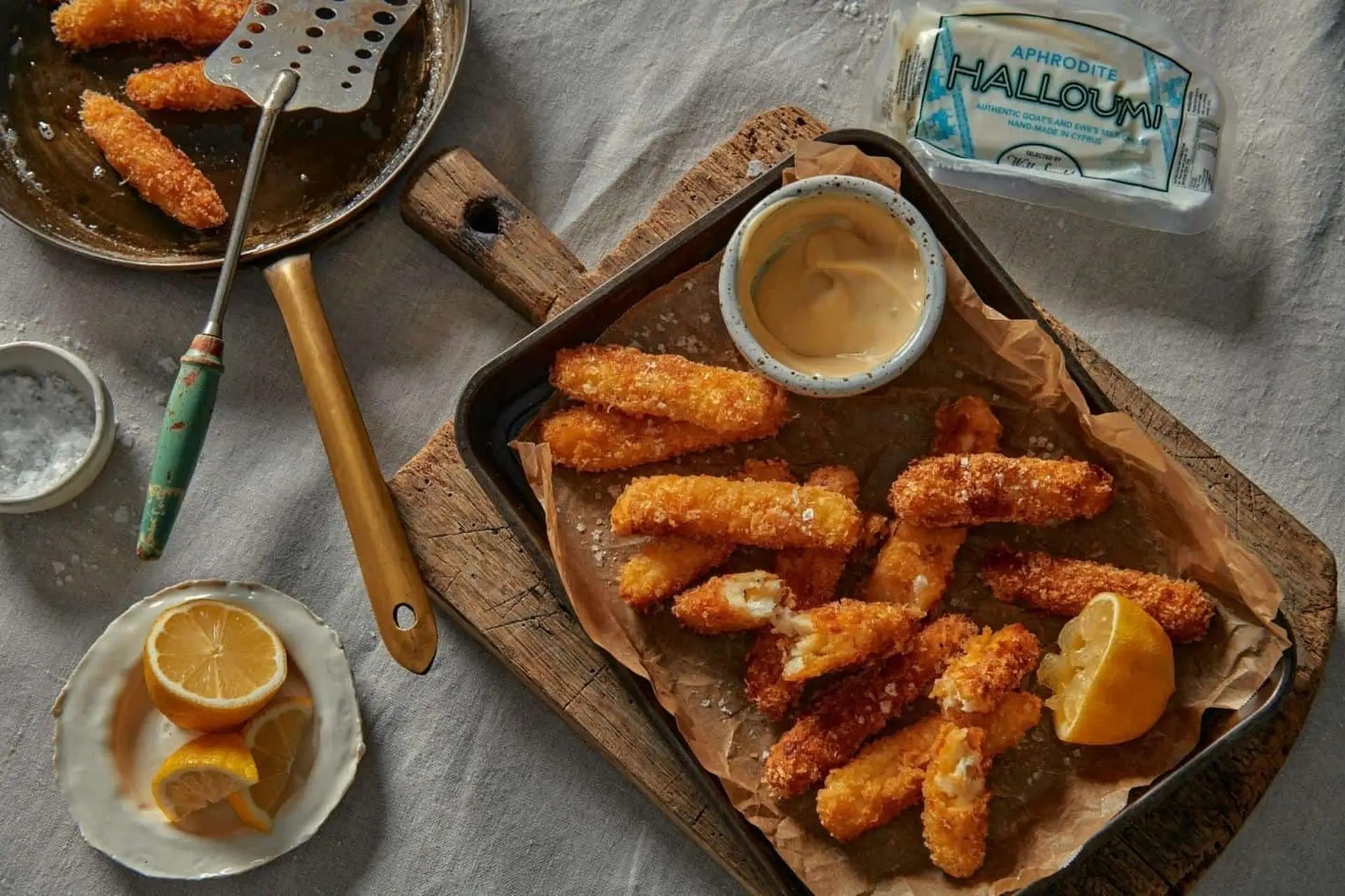 Halloumi Fries Recipe Will Studd Aphrodite Halloumi Fries