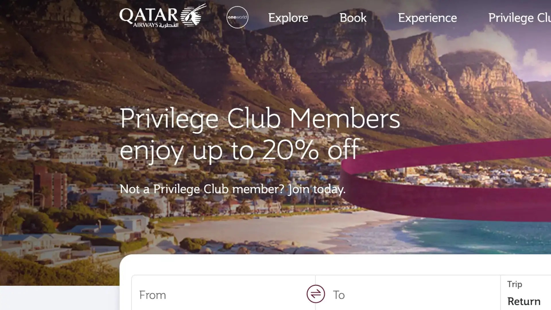 NEW Qatar Airways Privilege Club Promo Members Only (BOOK Before March