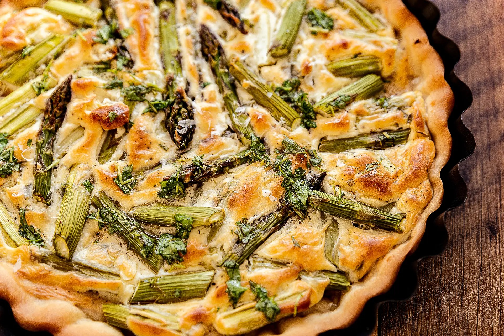 SpargelQuiche, ein passendes Rezept für die Spargelzeit Unendlichlecker