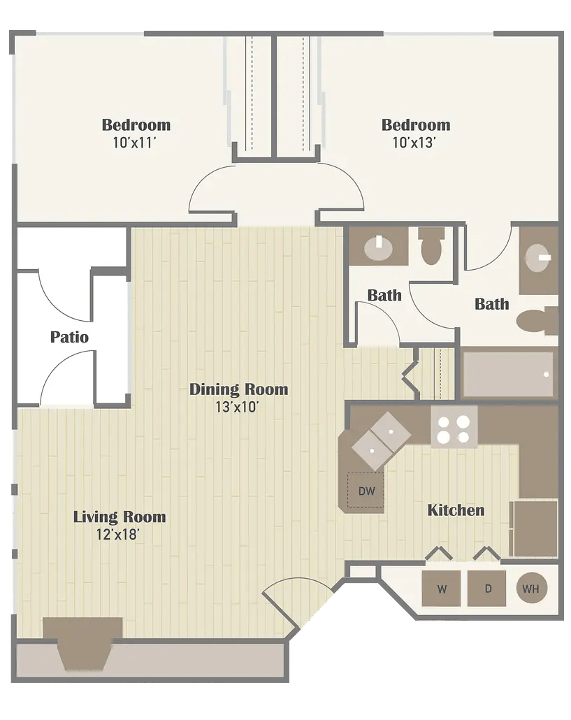One Bedroom Apartment Two Bedroom Apartment in Seattle Haller Post