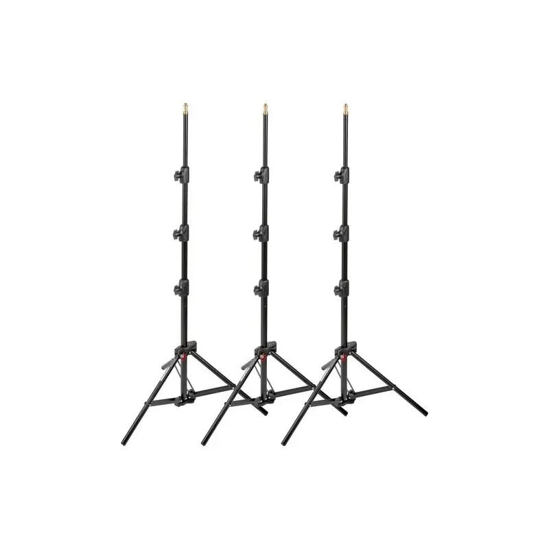 Manfrotto 1051BAC Mini Compact Stand 3pack Studiovarustamo