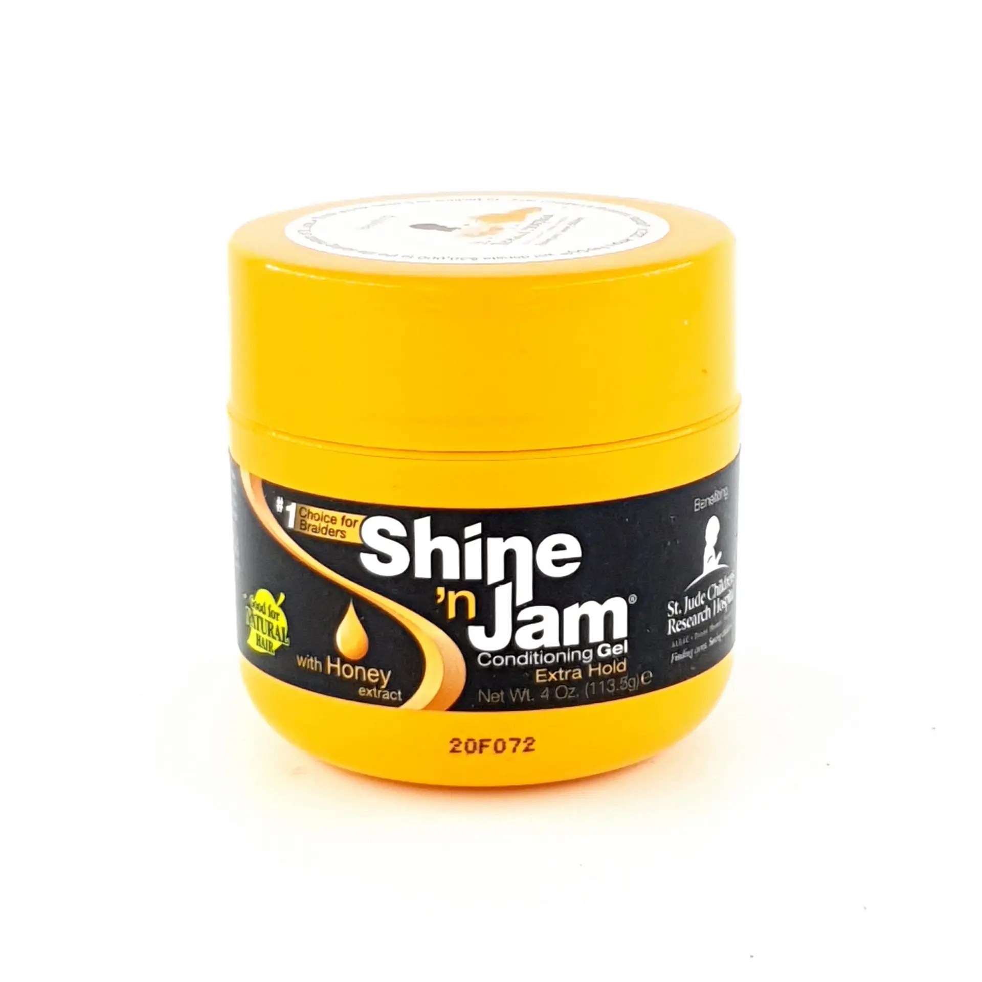 Shine 'n Jam Extra Hold Conditioning Gel 4oz Afro Pride