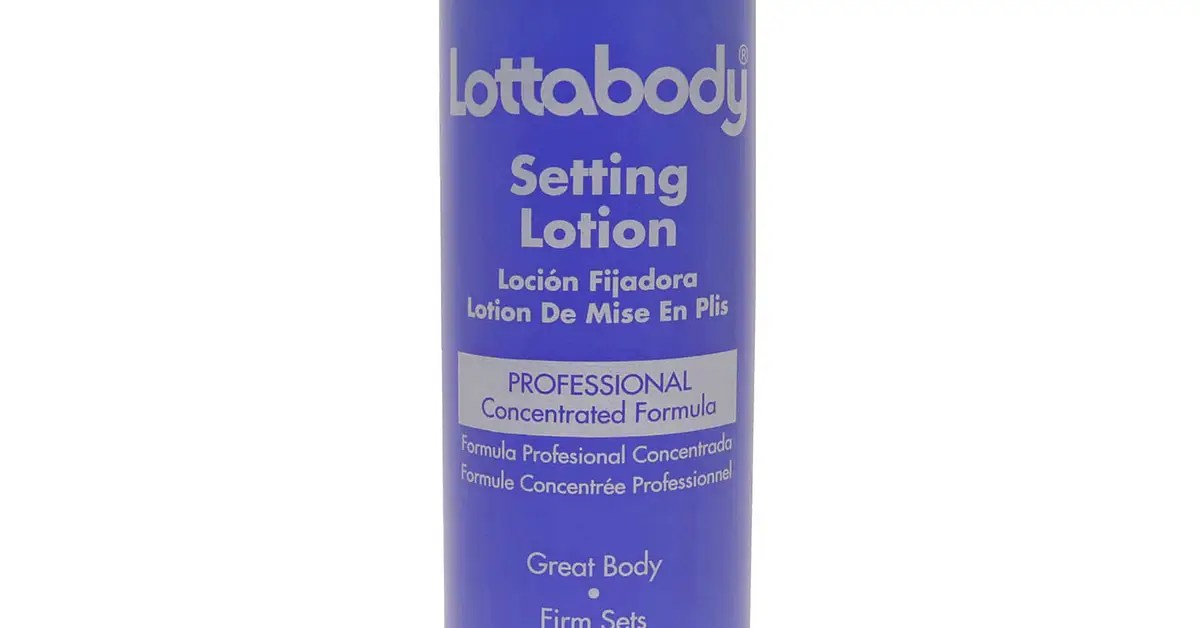 Lottabody Setting Lotion 8oz Afro Pride