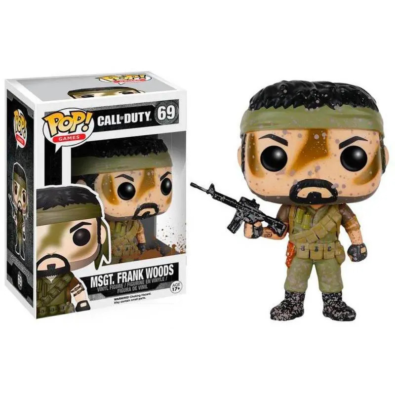 Pop Vinyl Msgt. Frank Woods Call Of Duty Funko R 69.9 GeekFanaticos