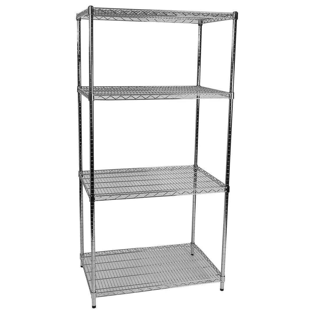 Buy Chrome Wire Shelving Units At Brayco Racking Systems