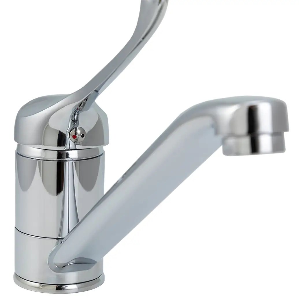 Axil Hands Free Long Spout Basin Mixer Tap Brayco Commercial Pty Ltd