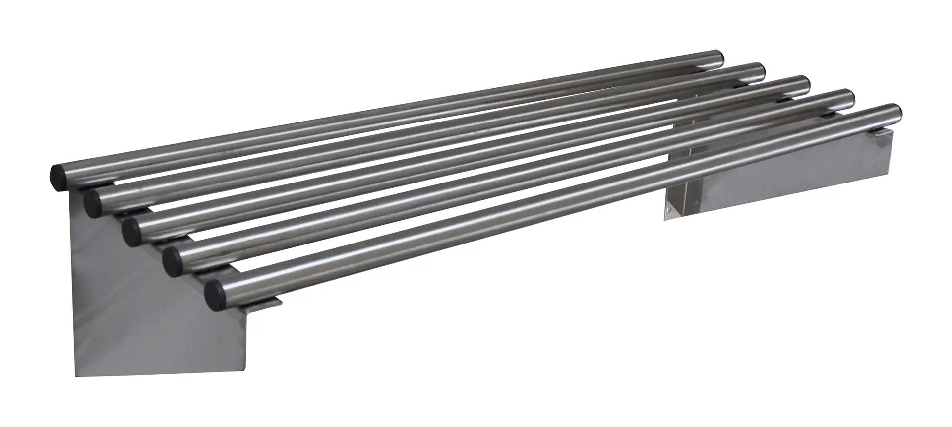 Pipe Shelves Stainless Steel Wall Mounted Shelves Brayco