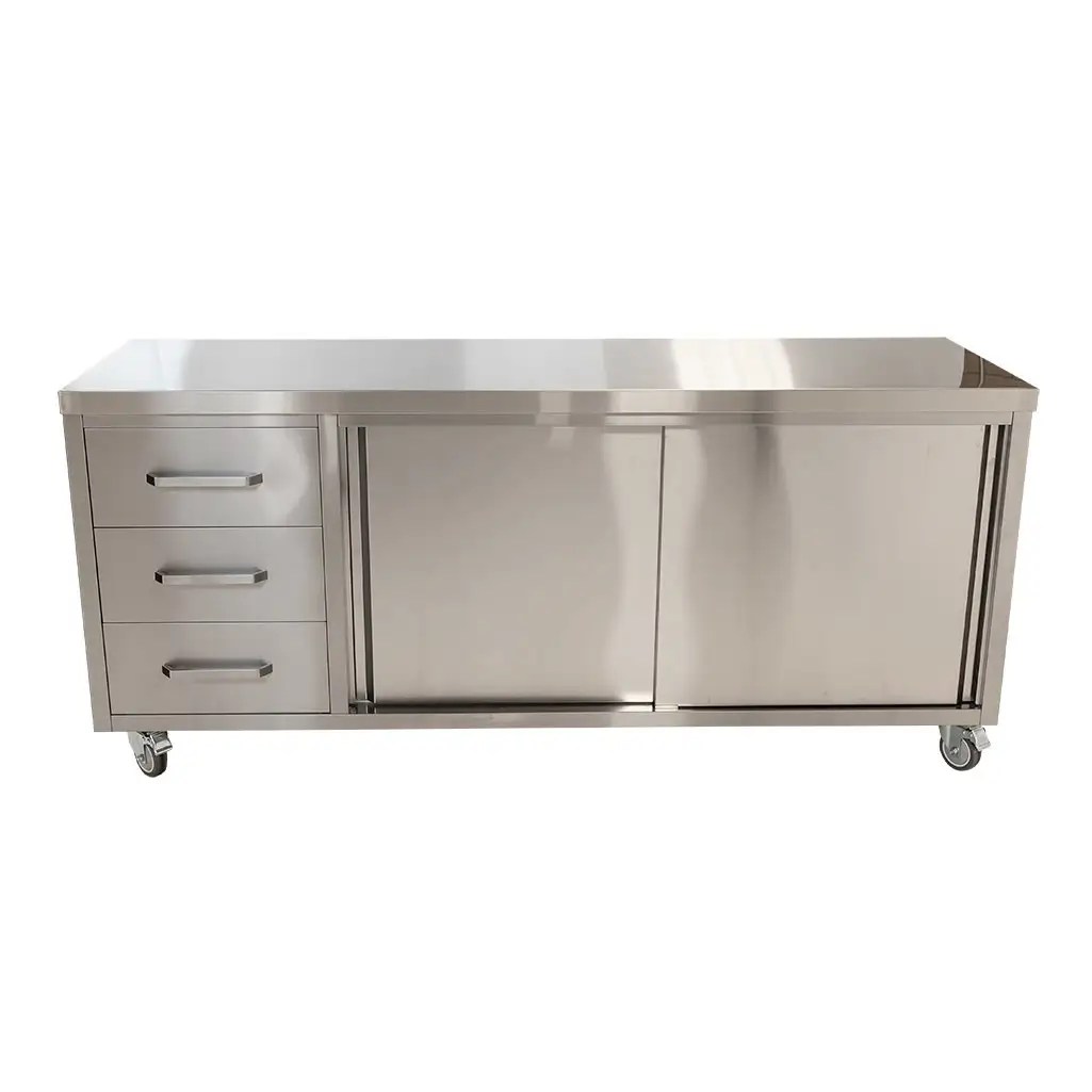 Stainless Steel Commercial Kitchen 2000 x 610 x 900mm high