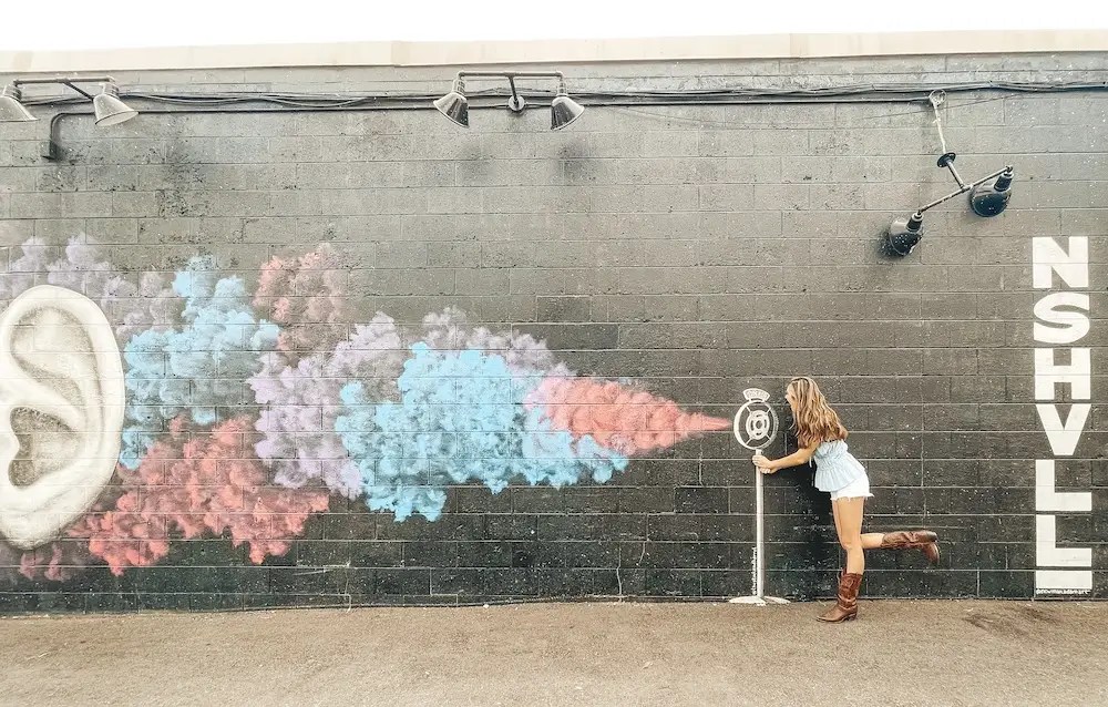 20 Popular Nashville Murals You Can't Miss Travel by Brit