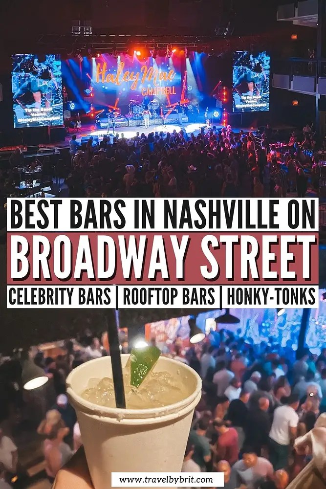 15 Famous Bars in Nashville on Broadway Street