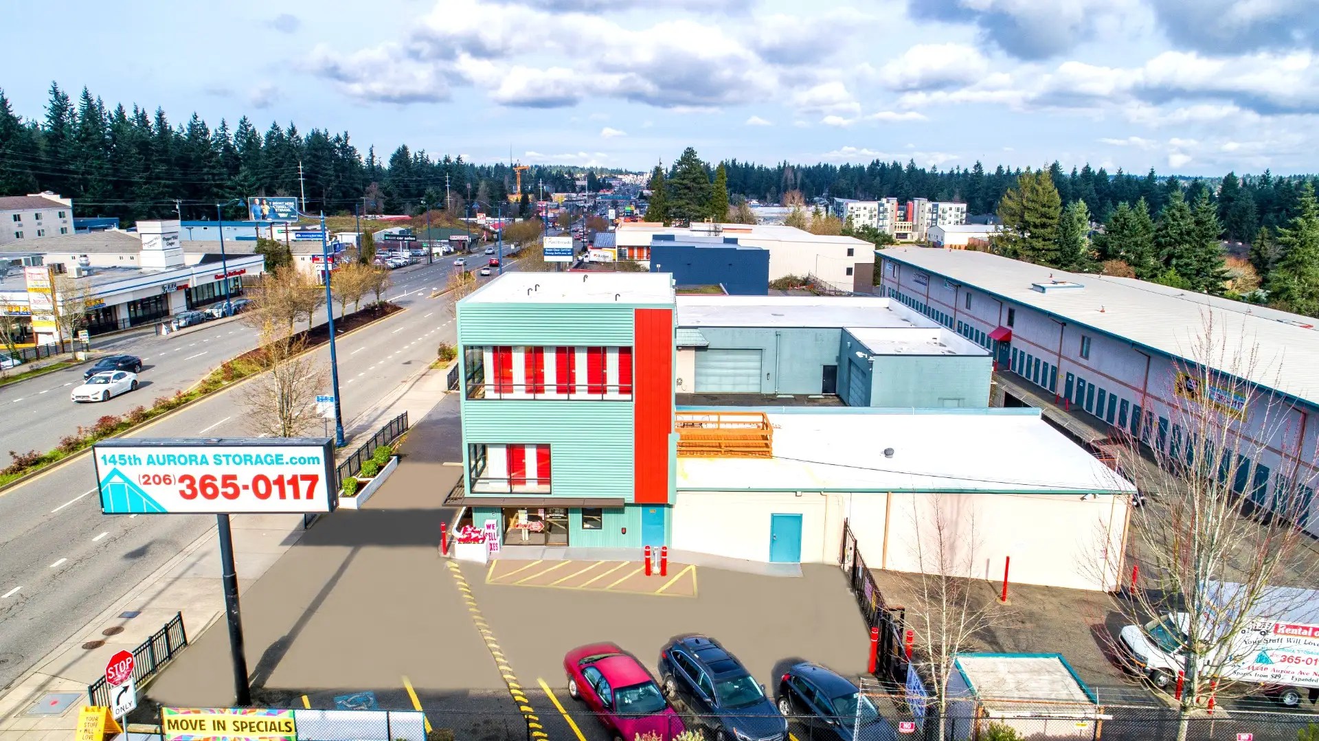 Storage in Shoreline, WA 145th Aurora Storage Northwest Storages