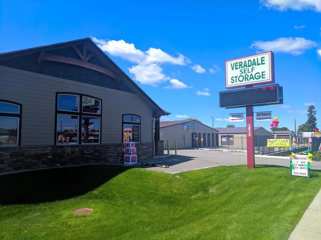 Storage in Spokane, WA Veredale Self Storage Northwest Storages
