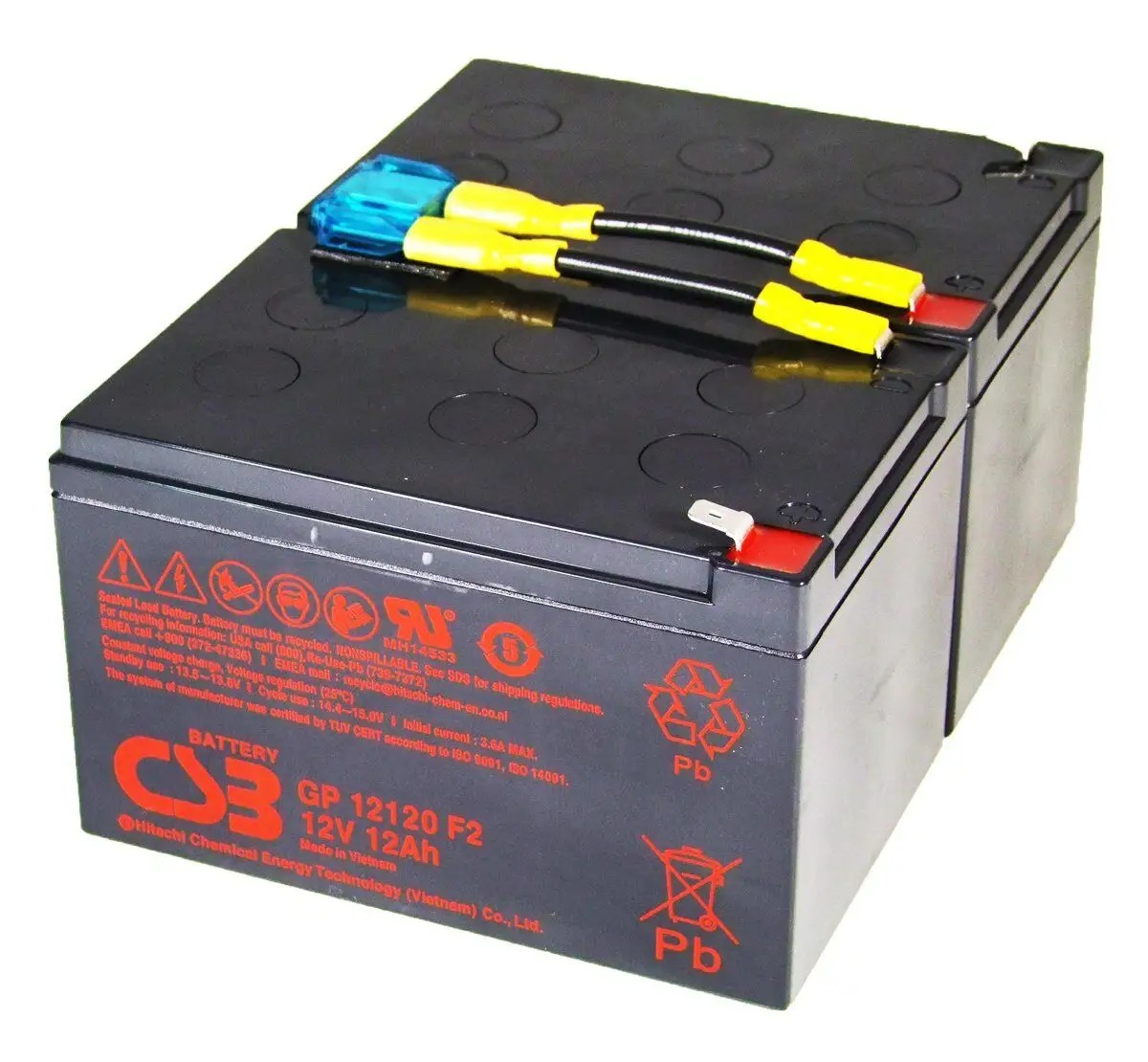 APC Replacement Battery Pack Cartridge Replaces APC RBC6 UPS Power
