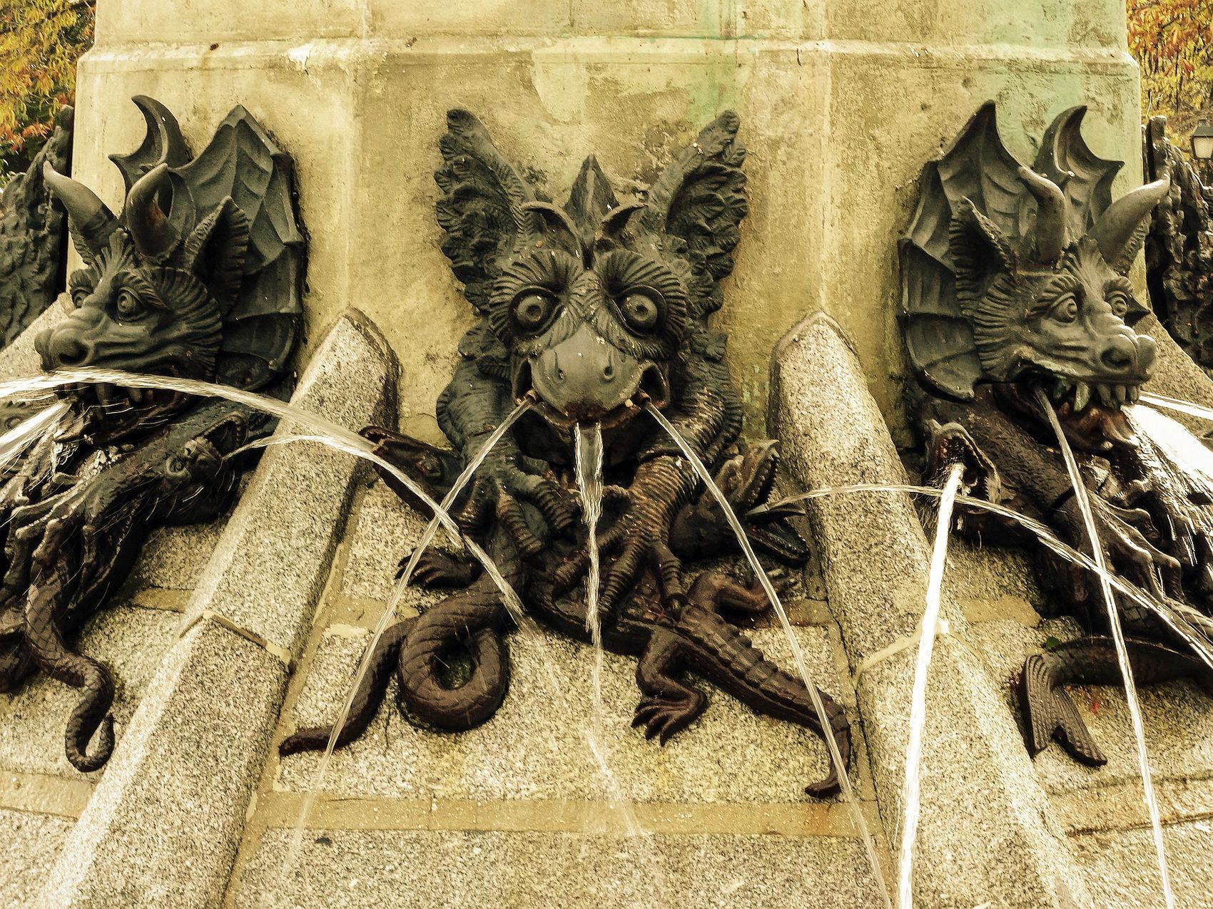 Statue of The Fallen Angel, Madrid