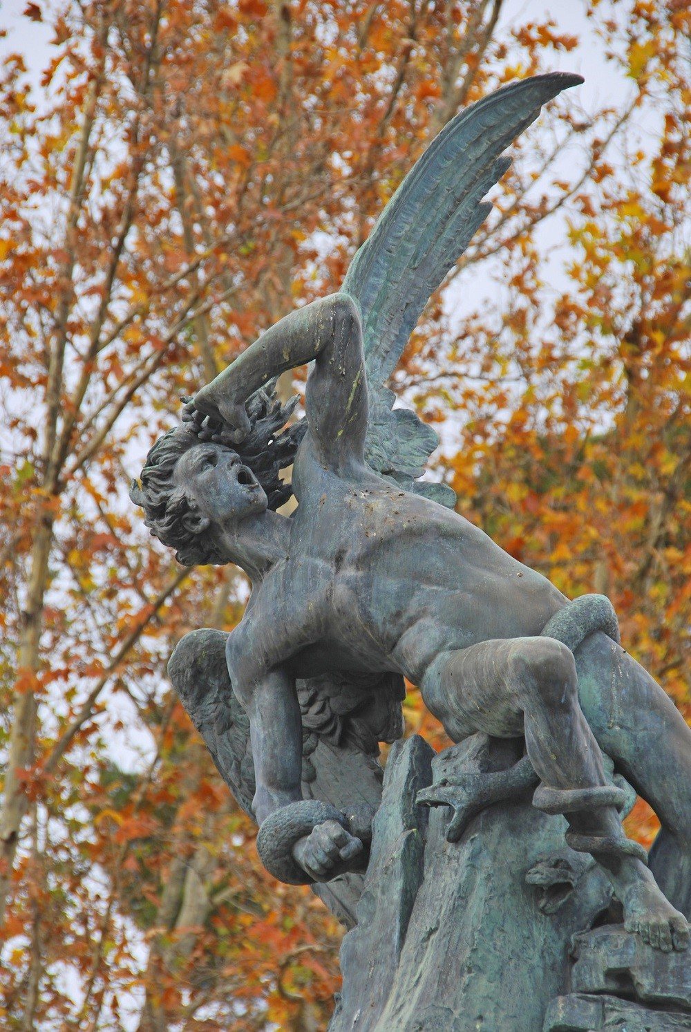 Statue of The Fallen Angel, Madrid