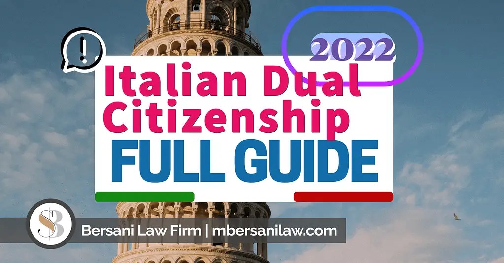 Italian Dual Citizenship [2022] FULL Guide & CURIOUS Facts!