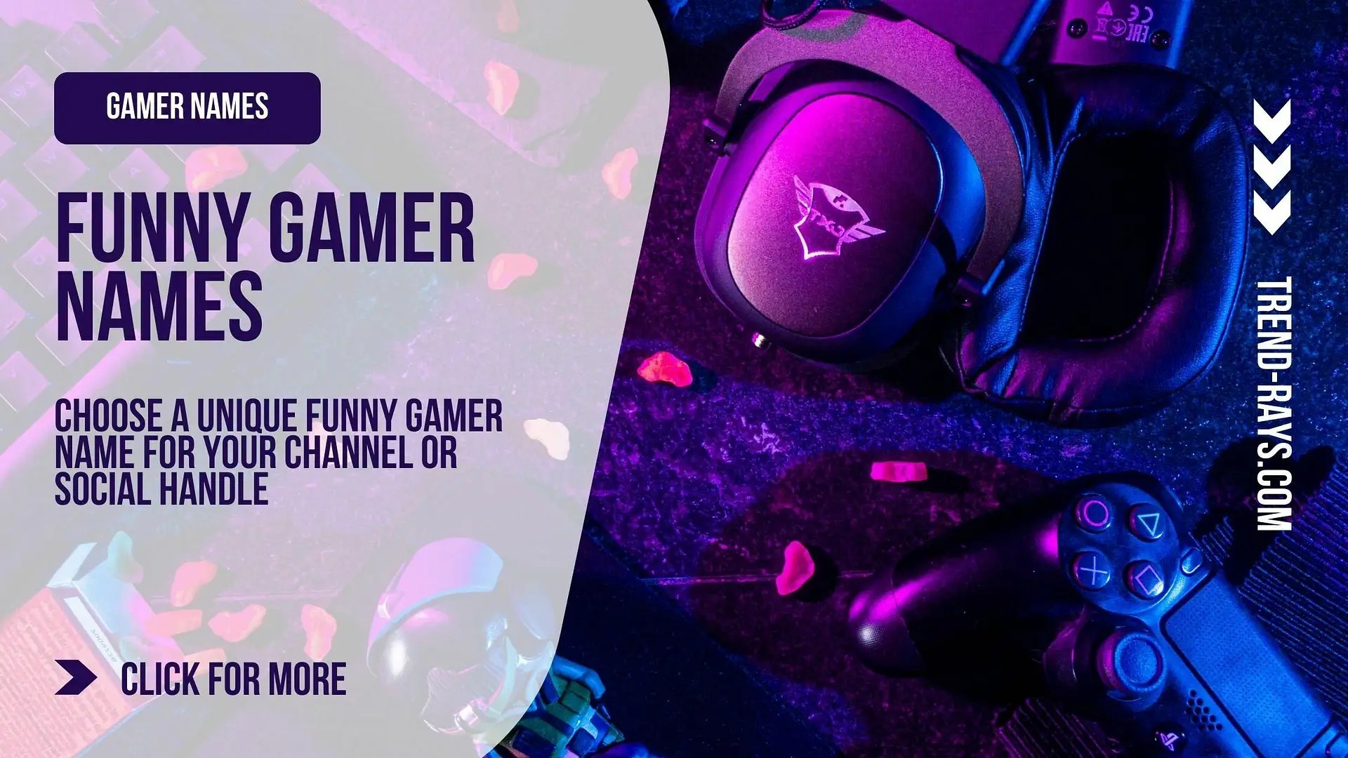 60+ Funny Gamer Names For Girls And Boys » Trend Rays