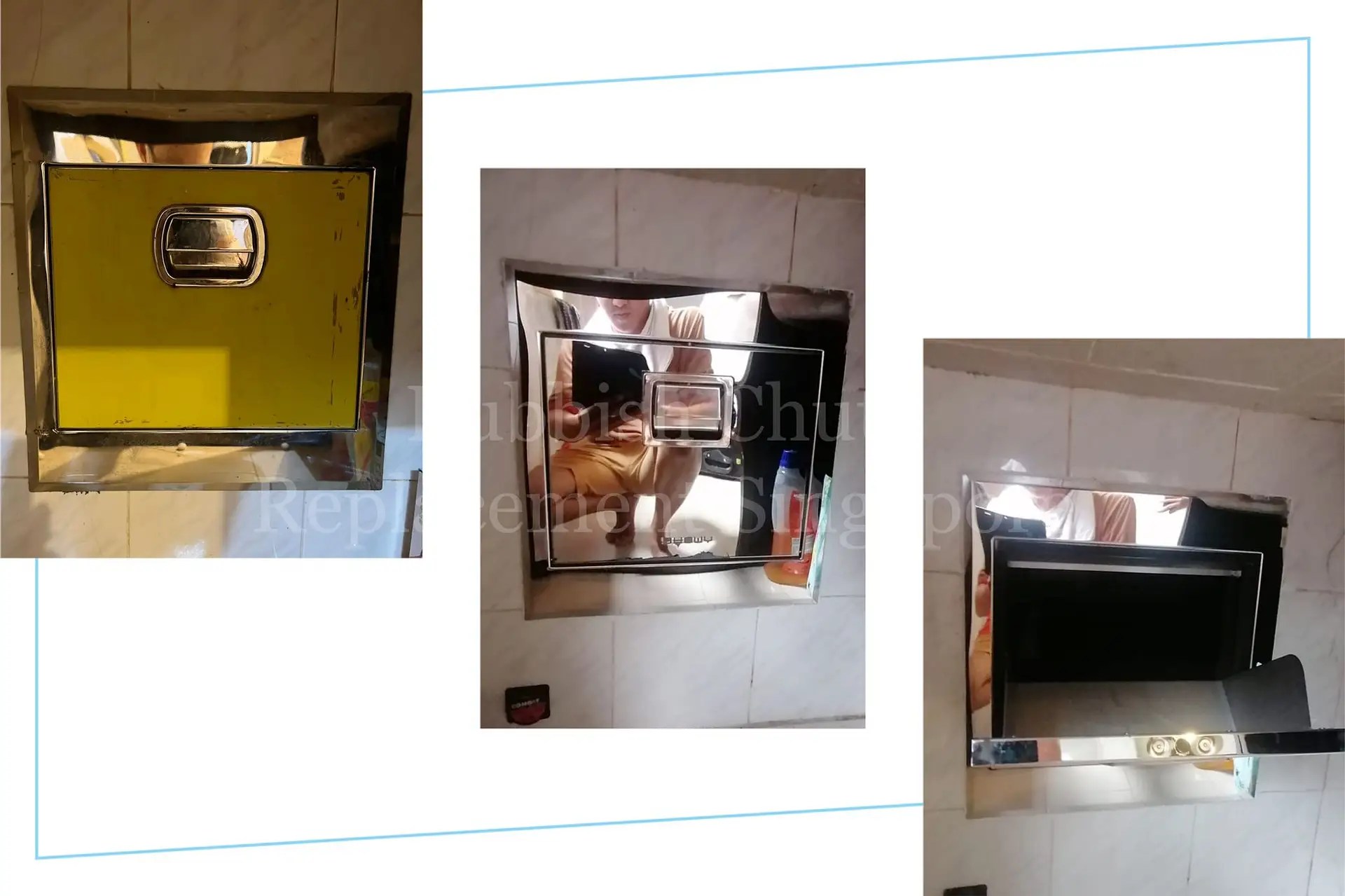 Supply And Replace Rubbish Chute At Clementi Ave 4 Rubbish Chute