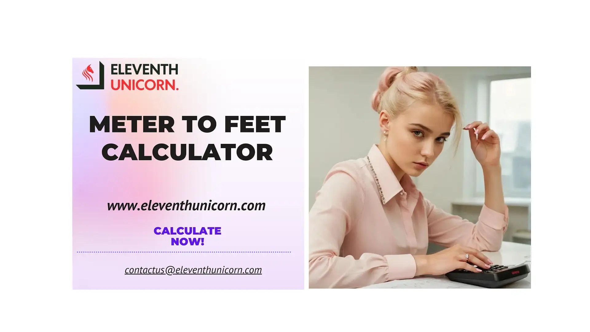 Meter to Feet Feet to Meter Calculator Eleventh Unicorn