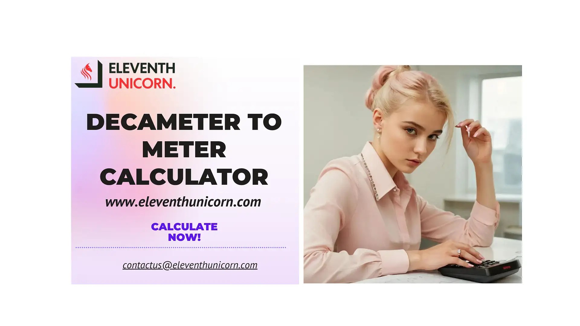Decameter to Meter Meter to Decameter Calculator Eleventh Unicorn