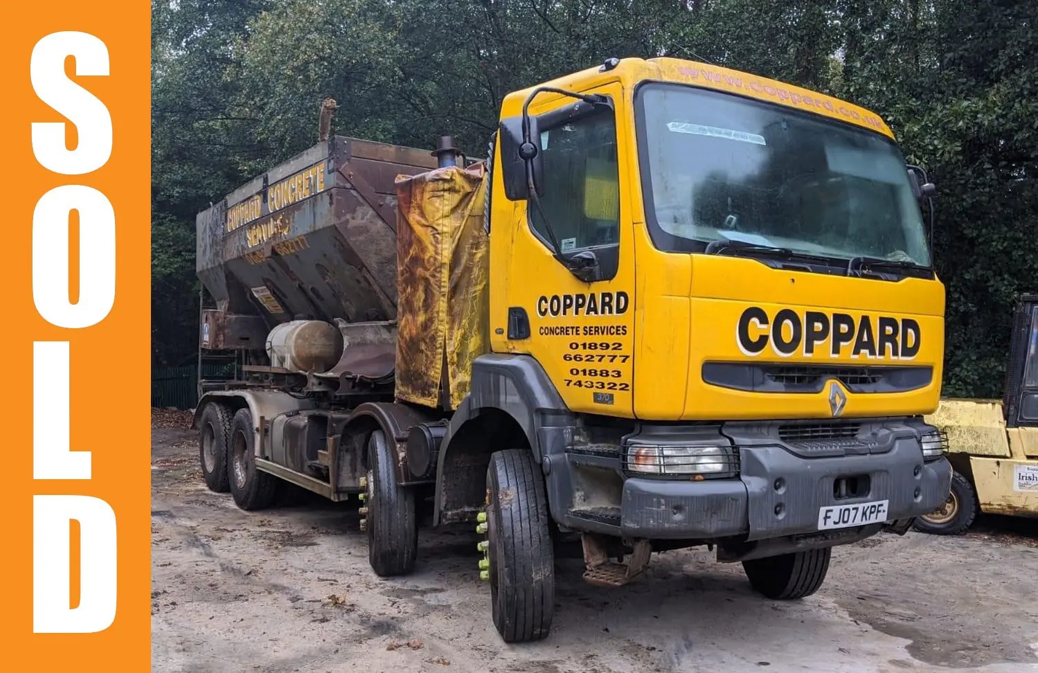 3 x Renault Kerax Global / Roadmaster Volumetric Mixers KC3 Construction Equipment & Special