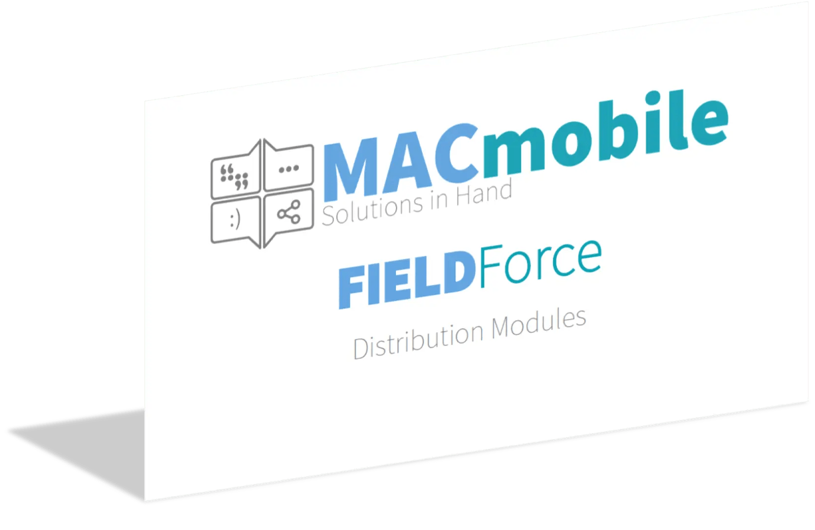 FIELDForce for Merchandisers Functionality eBook MACmobile