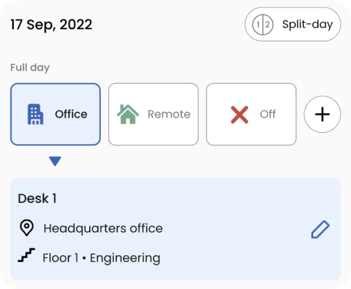 Desk Booking System FLYDESK App