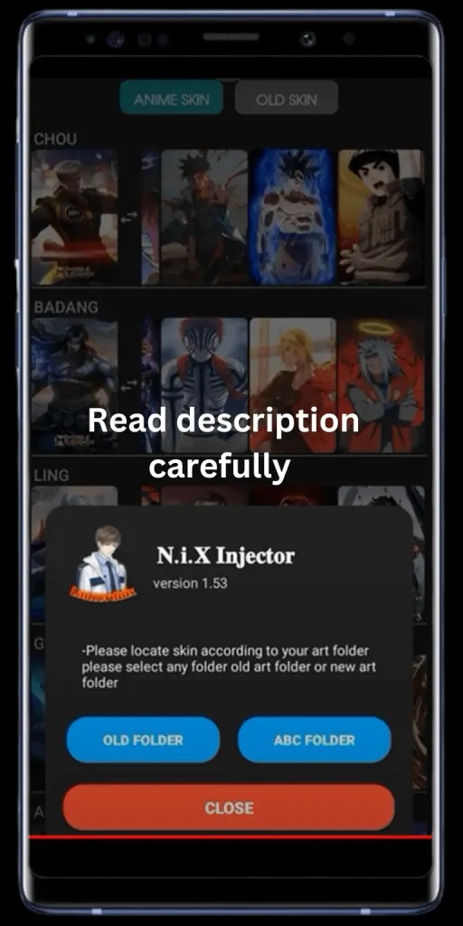NIX Injector V2.10 APK Download Update 2024 For Android ML Injectors