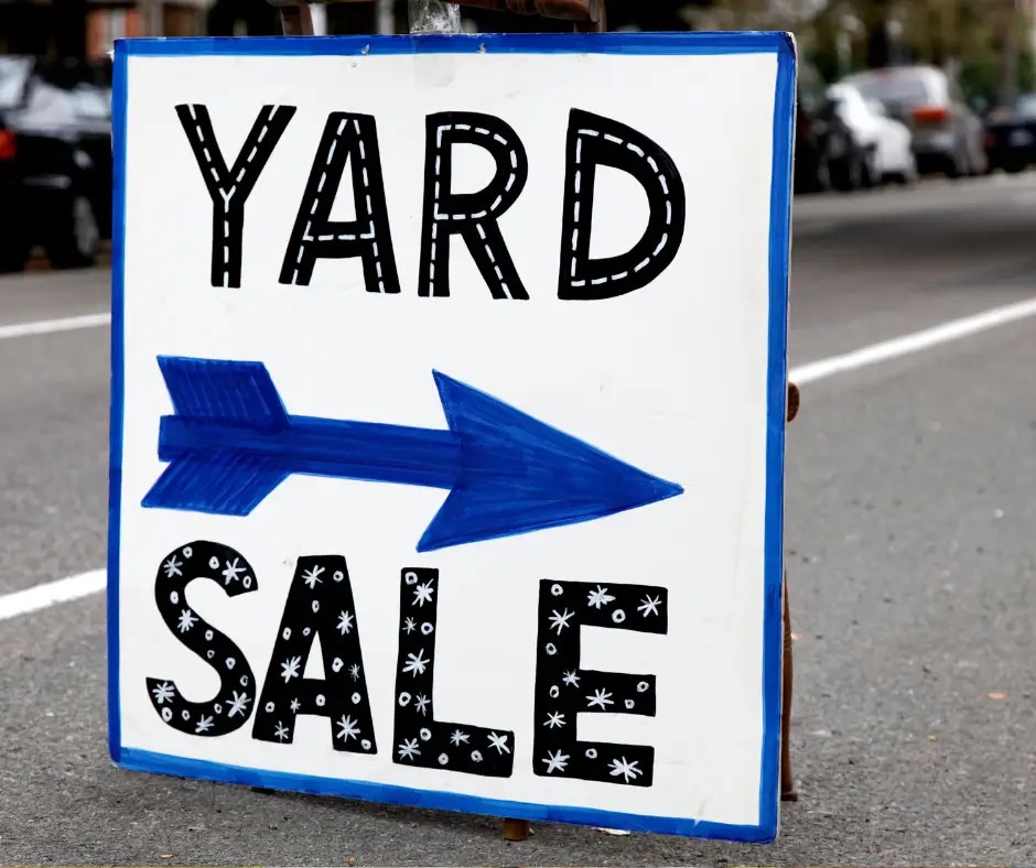 HOSTING A LAKE NORMAN YARD SALE