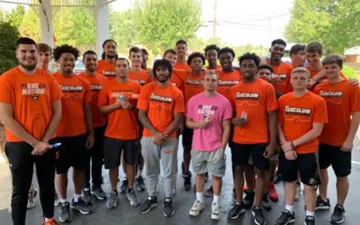 Tusculum Basketball Team Morning Pointe Assisted Living