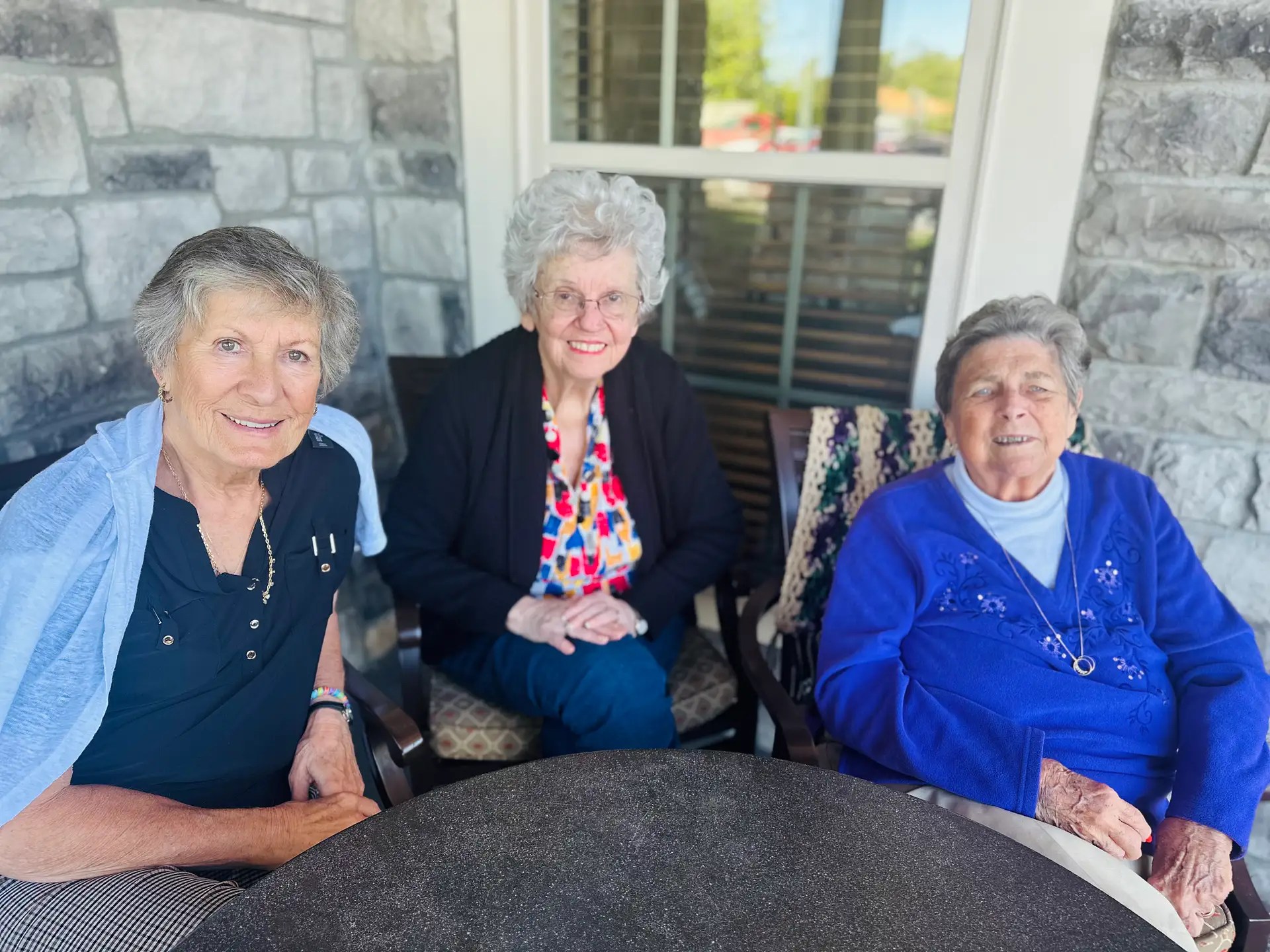 Friends of 42 years reconnect as residents at Morning Pointe of