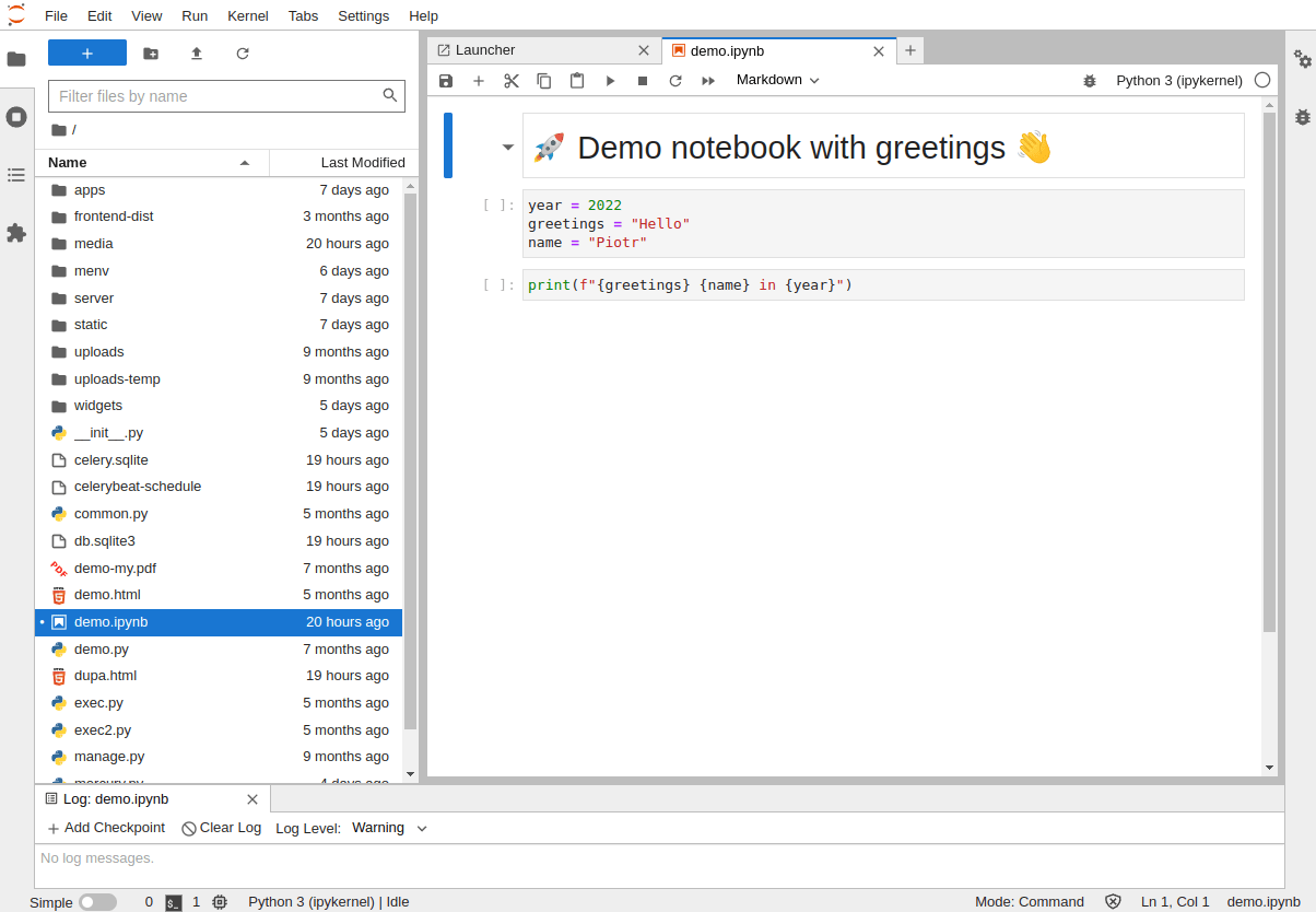 Jupyter Notebook in 4 flavors MLJAR