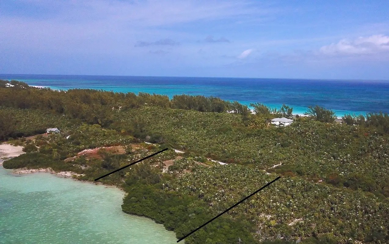 0.8 Acres of Waterfront Land for Sale, Windermere Island, Eleuthera