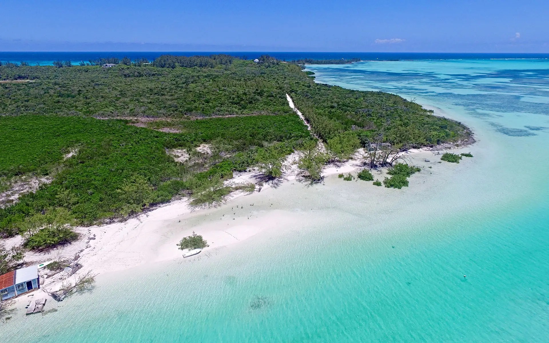 0.8 Acres of Waterfront Land for Sale, Windermere Island, Eleuthera