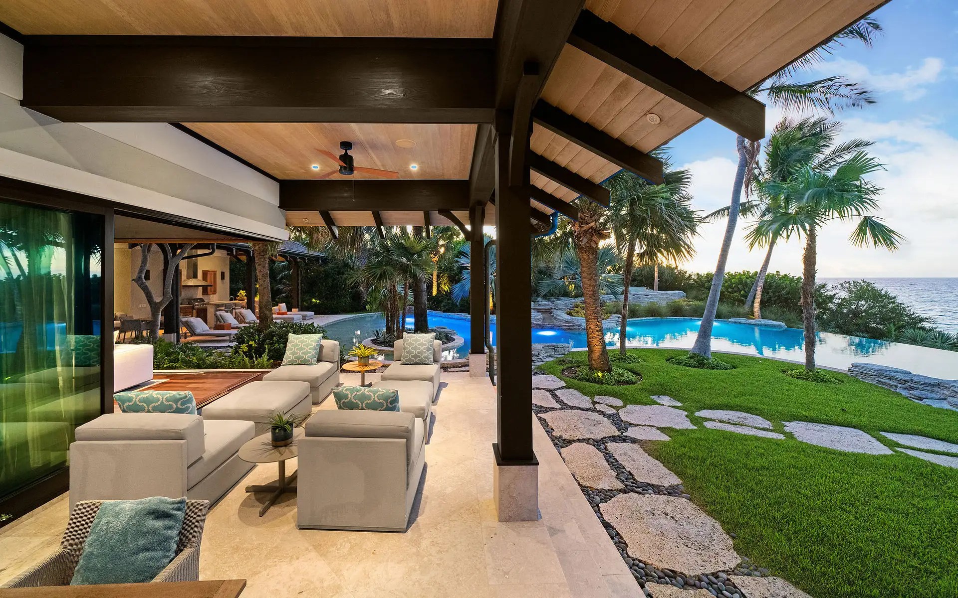 10 Bedroom Luxury Beachfront Home for Sale, Ocean Club Estates